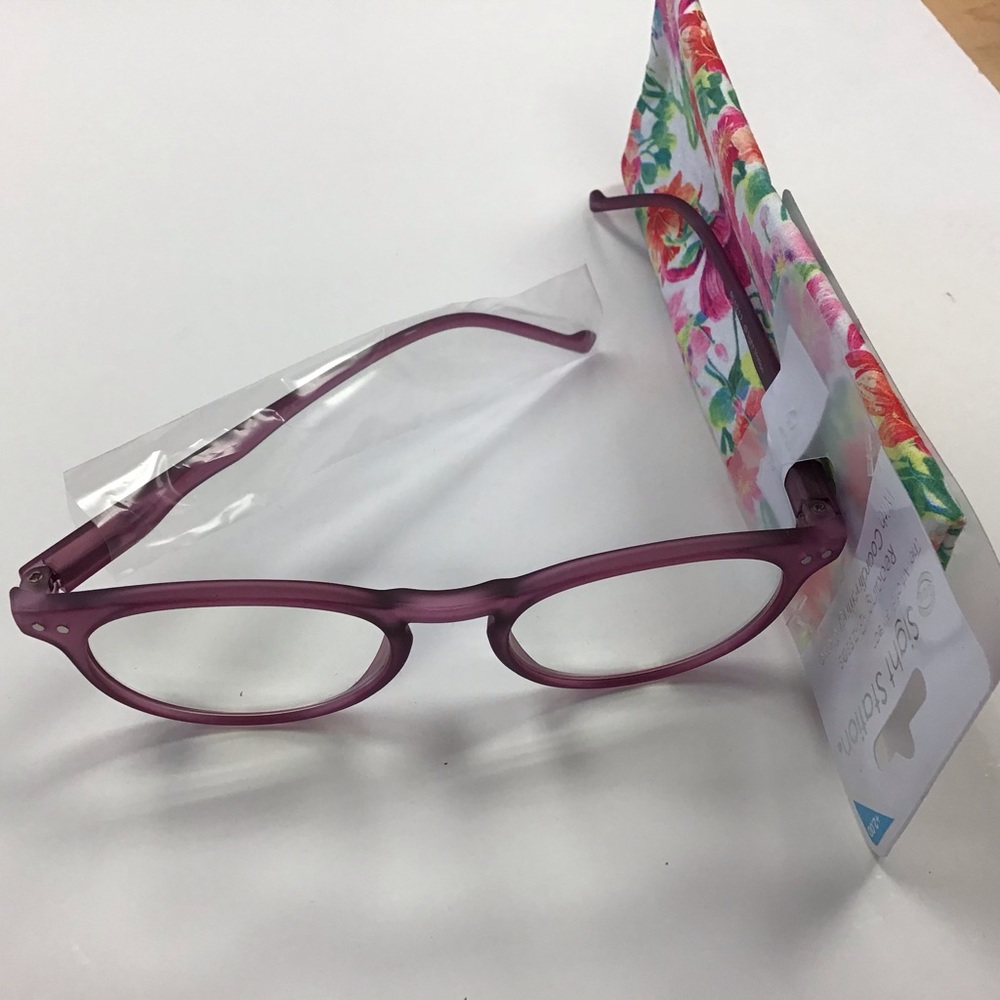 Sight Station Women’s Reading Glasses with Case